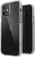 Speck Products Presidio Perfect-Clear + Glitter iPhone 12, iPhone 12 Pro Case, Clear with Gold Glitter/Clear