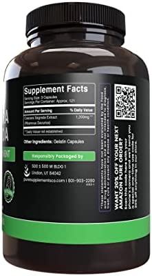 Pure Original Ingredients Cascara Sagrada (365 Capsules) No Magnesium Or Rice Fillers, Always Pure, Lab Verified