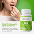 EZ Melts Vitamin D3 5000 IU Tablets - Vitamin D3 Dissolving Tablets for Improved Vitamin Intake - Vegan D3 Vitamins to Promote Bone Support - Zero Sugar Vitamin D3 Tablets - Apple Flavor - 90 Ct