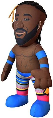 Bleacher Creatures WWE Kofi Kingston 10" Plush Figure - A Wrestling Superstar for Play or Display