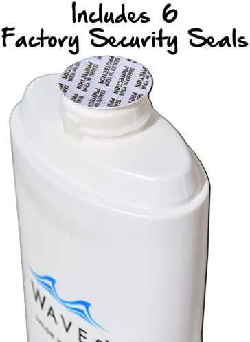 GoPong Shampoo & Conditioner Stealth Flasks (Set of 2 16oz Bottles) with 6 Safety Seals for Cruises, Dorms & More
