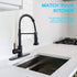 sink hole cover, escutcheon plate WEWE stainless steel deck plate for 1 or 3 hole bathroom or kitchen sink faucet Mixer tap 10" matte black