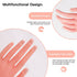 AORAEM Practice Hand for Acrylic Nails Kit Flexible Hand Model Left Bendable Mannequin Nail Training Hand for Nail Practice Beginners 1 PCS (Left hand)