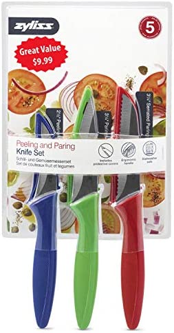 ZYLISS 3-Piece Peeling & Paring Knife Set