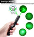 Cyahvtl Green Laser Pointer, 2000 Metres Long Range High Power Handheld Flashlight, Rechargeable Laser Pointer for USB, with Star Cap Adjustable Focus Suitable for Projecto