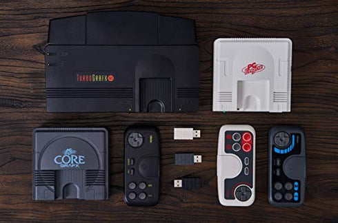 8Bitdo TG16 2.4G Wireless Gamepad for PC Engine Mini, PC Engine CoreGrafx Mini, TurboGrafx-16 Mini & Nintendo Switch (TG16 Edition)