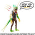 Alter Nation Sham Human Chameleon Alligator Hybrid Web Cartoon Dark Horse Comics Graphic Novel Action Figure with Thermal Color Changing Body & Mini Comic Book Great Gift for Kids 6 & Up