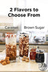 J WAY BOBA NOW Authentic Instant Tapioca Boba Pearls for Milk Tea, Smoothies and Desserts, Brown Sugar Flavor ( Ready in Just 20 Seconds ) - 5 Servings
