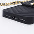 Fusicase for iPhone 11 Wallet Case with Neck Strap Crossbody Strap Lanyard Handbag Wrist Strap Protective Cover Credit Card Holder Slot Purse for Girls Women Silicone Case for iPhone 11 Black