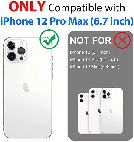 SPORTLINK Compatible with iPhone 12 Pro Max Waterproof Case - Full Body Shockproof Dustproof Phone Screen Protector Rugged Cases for iPhone 12 Pro Max 6.7 Inches Pink