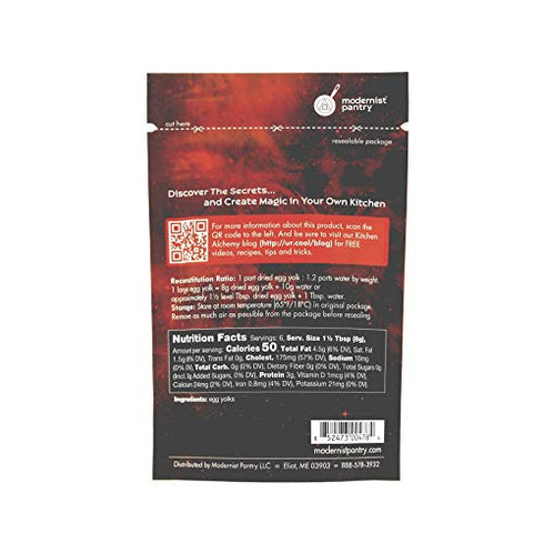 AAA Grade Egg Yolk Powder ? Gluten-Free ? OU Kosher Certified (Pasteurized, Made in USA, Produced from the Freshest of Eggs) - 50g/2oz