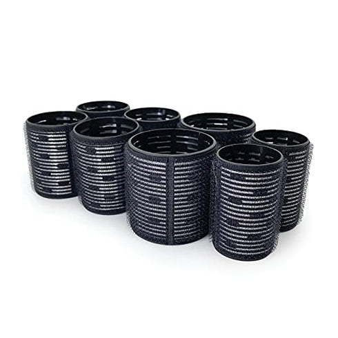 Kitsch Ceramic Thermal Hair Rollers - Salon Quality Hairdressing Curlers - Pack of 8 Assorted Size Self Grip Hair Curlers Create Waves and Curls DIY Hairstyle Ideal for Holiday Gift