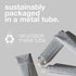 Davids Nano Hydroxyapatite Natural Toothpaste, Sensitive, Whitening, Enamel Health, Fluoride Free, SLS Free, Peppermint, 5.25 oz Metal Tube, Tube Roller Included