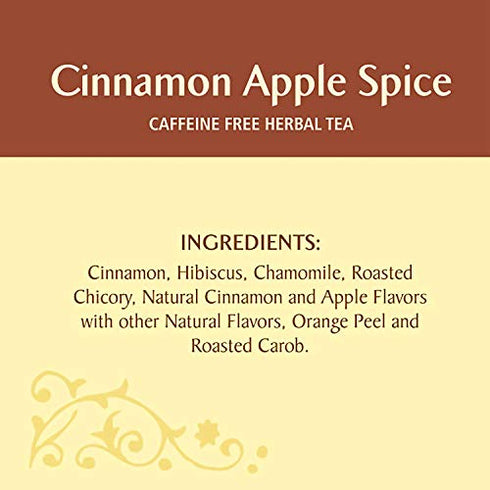 Celestial Seasonings Herbal Tea, Cinnamon Apple Spice, 20 Count