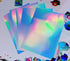 22 Sheets 8.5 x 11 Inches Printable Holographic Vinyl Sticker Paper Rainbow Sticker Paper For Inkjet & Laser Printer Quick Dry Sticker Paper Cricut Compatible