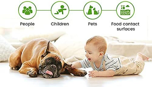 Hardwood & Laminate Liquid Floor Cleaner Solution - Multi-use - Water-Based, Safe, Gentle, & Natural - Removes Dirt, Stains, & Odors - Lemongrass Scent, 1 Gallon (128 oz.)