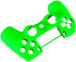eXtremeRate Neon Green Soft Touch Custom Faceplate Shell Compatible with ps4 Slim Pro Controller CUH-ZCT2 JDM-040/050/055 - Controller NOT Included
