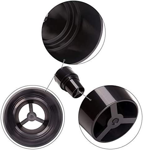 10L0L Universal Golf Cart Heater Propane Cup Holder for EZGO Club Car Yamaha, Material Upgrade Replacement Holder for 16.4 oz Portable Propane Heater Camping Gas Cylinder Black