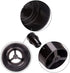 10L0L Universal Golf Cart Heater Propane Cup Holder for EZGO Club Car Yamaha, Material Upgrade Replacement Holder for 16.4 oz Portable Propane Heater Camping Gas Cylinder Black