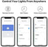 Aqara Smart Light Switch (No Neutral, Double Rocker), Requires AQARA HUB, Zigbee Light Switch, Remote Control and Set Timer for Home Automation, Compatible with Alexa, Apple HomeKit, Google Assistant