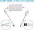 3 in 1 Accessories Bundle Kits for Wii, AC Power Supply Adapter + Wii to hdmi Converter and Wired Infrared Ray Sensor Bar Compatible with Nintendo Wii