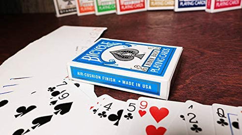 Murphy's Magic Bicycle Poker Size Turquoise Back Playing Cards, 1 Joker Included