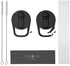 IRON °FLASK Carabiner Straw Lid for Wide Mouth Insulated Sports Water Bottles, Simple BPA Free, 2 Lids, 4 Straws, 2 Cleaning Brushes