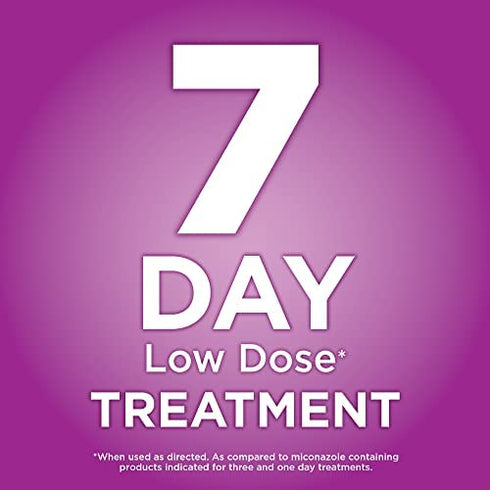 Amazon Basic Care Miconazole 7, Miconazole Nitrate Vaginal Cream (2%), Vaginal Antifungal, 7-Day Treatment , White , 1.59 Ounce (Pack of 1)