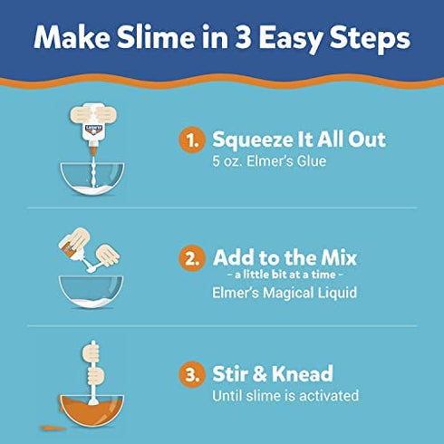 Elmer's Slime Activator | Magical Liquid Slime Activator Solution, (8.75 fl oz)
