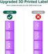 TookMag Extra Large Pill Organizer 7 Day, XL Daily Pill Cases Weekly Pill Box, Oversize Daily Medicine Organizer for Pills / Vitamin / Fish Oil / Supplements (Purple)