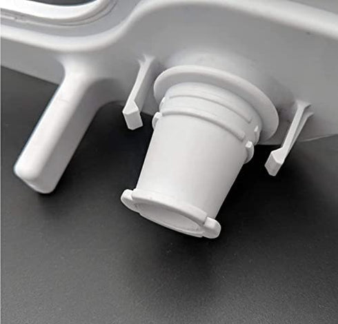 154568002 Dishwasher Lower Spray Arm for Electrolux Frigidaire 5304517203, 154568001, 154250801, 154250901, 154281101, 154414101 - Grey (154568001)