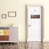 1 Piece Double-side Meeting In Progress Please Do Not Disturb, Welcome Please Knock Hanging Wooden Sign Plaque, In a Meeting Sign for Office Door Meeting Room Home Study, 16 x 6 Inch (Brown and White)
