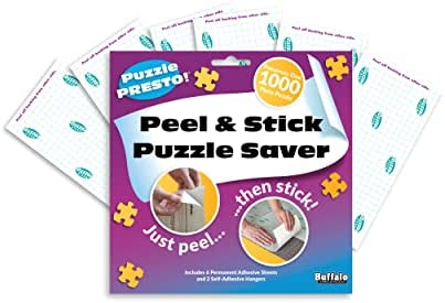 Puzzle Presto! Peel & Stick Puzzle Saver: The Original and Still the Best Way to Preserve Your Finished Puzzle!