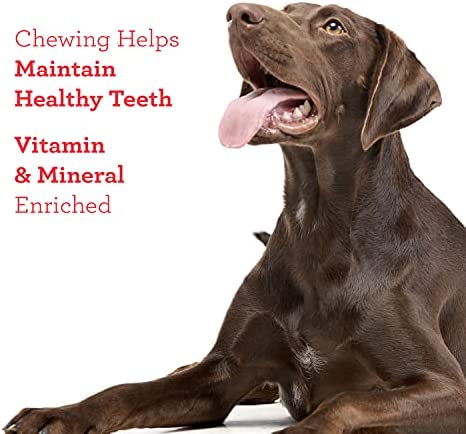 DreamBone Triple Flavor Dumbbells with Chicken 10 Count, Rawhide-Free Chews for Dogs