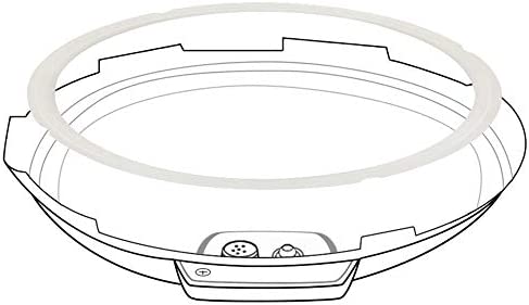 Silicone Sealing Ring 8qt for Instant Pot Sealing Ring 8 Quart, Food-grade Silicone Fits Instant Pot Duo 8 Quart, Lux 8 Quart, Duo Plus 8 Quart, Ultra 8 Quart, Viva 8 Quart Instapot - 2 Pack
