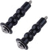 Toilet Seat Hinge Screw Compatible with TOTO Toilet, Expanding Rubber Bolt Top Nuts Set for Top Mount Toilet Seat Tightening Kit Replacement,Toilet Seat Blind Hole Fixing Kit for TOTO Toilets,2 Pack