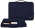 MOSISO Laptop Sleeve Compatible with MacBook Pro 16 inch 2021 2022 M1 Pro/Max A2485/2019-2020 A2141/Pro Retina 15 A1398, 15-15.6 inch Notebook, Polyester Multifunctional Briefcase Bag, Navy Blue