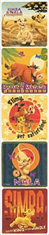 Disney Coloring Book Set with Stickers - Bundle Includes 80 Page Coloring Book, Stickers, and Door Hanger (Lion King)
