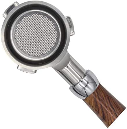 54mm Coffee Stainless Filter Basket, Two Cup-Single Wall, Non-pressure Filter Accessories Compatible with Breville 54mm Portafilter, Fit Breville Barista Express/Pro/Touch, Infuser, Duo-Temp Pro