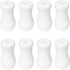 APUXON 20pcs White Plastic Cord Tassel Window Blind Cord Knobs Drops Pull End for Blinds or Shades
