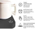 VOBAGA Coffee Mug Warmer, 4 Hours Auto Shut Off Cup Warmer for Office Home Desk Use with 3 Temperature Settings, Electric Beverage Warmer for Cocoa,Tea, Milk, Soup, Sky Blue (No Cup)