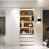 LACHEERY Matte White Contact Paper Decorative Self Adhesive White Wall Paper Waterproof Adhesive Shelf Liner Removable Peel and Stick Wallpaper for Countertops Cabinets Drawer Desk Dresser 15.8"x80"