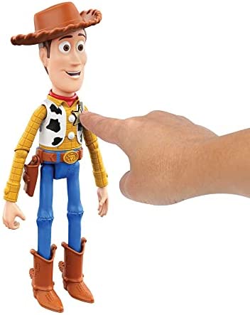 Interactive Talking Figure, Disney and Pixar Toy Story Woody Posable Action Figure Collectible, Chats with Other Interactables Figures????