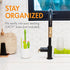 Boon Cacti Bottle Cleaning Brush Replacement Set, 4-Piece, Green