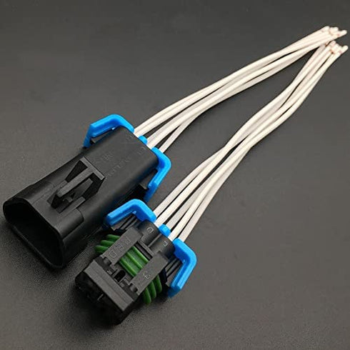 ALLMOST NEW Male and Female Sealed 5 pin Headlight Assembly Pigtail Connector Set Compatible with GM Pontiac G6