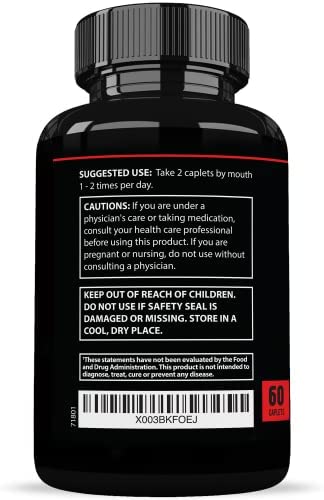 Prime Labs - Men's Test Booster - Natural Stamina, Endurance and Strength Booster - 60 Caplets