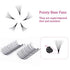 Lash Extensions Premade Fans 10D 0.07 D Curl Volume Lash Extensions Lash Fans 11mm Short Stem Volume Fans Eyelash Extensions Supplies (10D-0.07-D, 11mm)