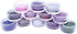 Biodegradable Glitter for Gel Nail Art Pots Set, Ultra FINE DUST Powder, Face Paint Makeup, Hair, Shellac Nail Polish Craft, Festival Party Colors | Brush Body Tattoos Make Up Sets for Kids Children