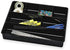 Rubbermaid Extra Deep Desk Drawer Director Tray, Plastic, 11.875 x 15 x 2.5 Inches, Black
