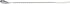 Barfly Standard Bar Spoon, Japanese Style 13 3/16" (33.5 cm), Stainless Steel